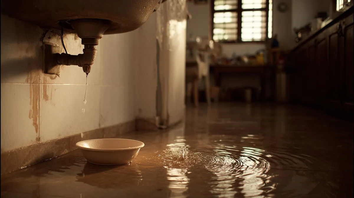 Fuite d’eau à abidjan : que faire avant d’appeler un plombier