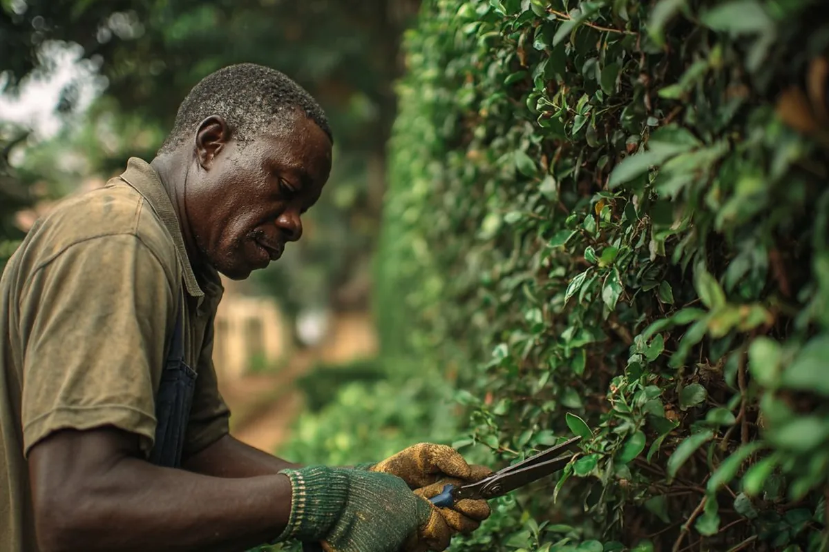 Service de jardinage à Abidjan : entretien de jardin, pelouse, haies et espaces verts