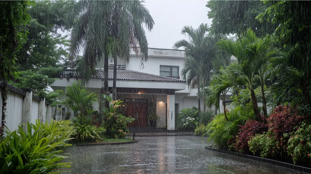 Saison des pluies à Abidjan et pannes à la maison